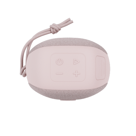 Happy Plugs Joy -kaiutin - Langaton Bluetooth 5.3 -kaiutin, 5 W (Vaaleanpunainen)