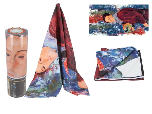 Pyyhe (pieni) - A. Modigliani, omakuva (CARMANI)