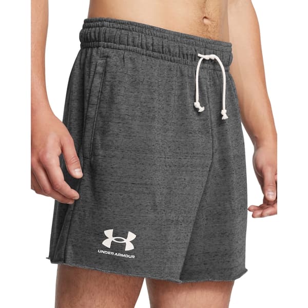 Under Armour Rival Terry 6in Shorts Herre M