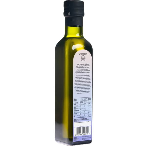 Wellbear - Kallpressad safflorolja - 250 ml