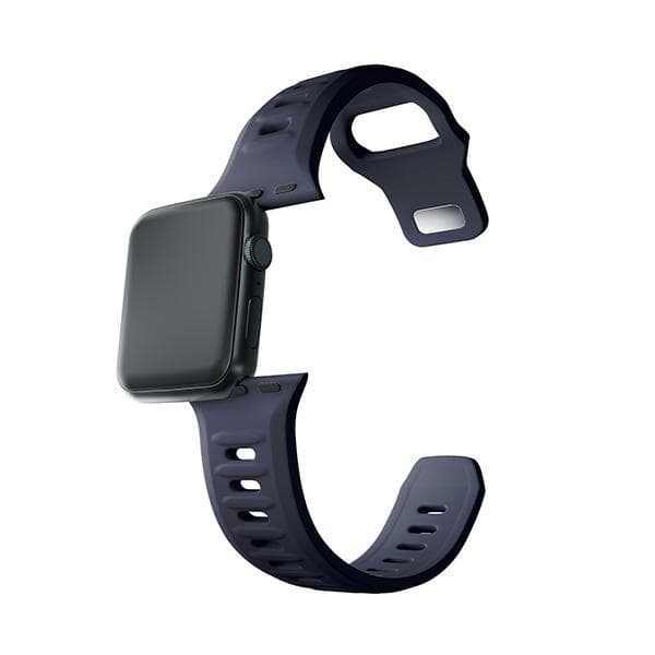 3mk Silikone Urrem til Apple Watch 42/44/45/49mm Grå