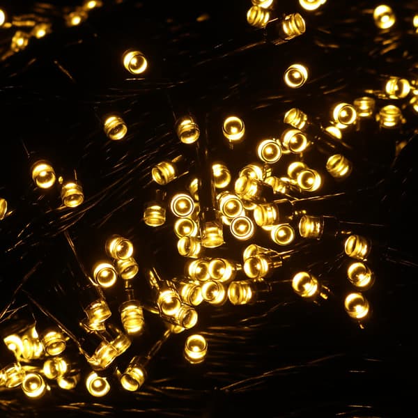 KRAFTFULLA JULGRANSLJUS 500 LED MULTI UTOMHUS INOMHUS PROGRAMMERARE 40M