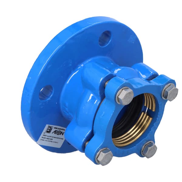 RK-forbindelse DN50, d63mm, PN16, rørflange, til vand og spildevand, til