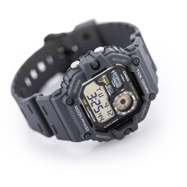 Herreklocka CASIO Digital Månfase WS-1700H-8AV + Låda