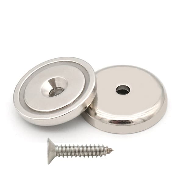 MAGNETISK HÅLLARE STÅLHUS SKRUV D25 mm