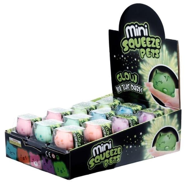 Lysende squishy kæledyrsmix