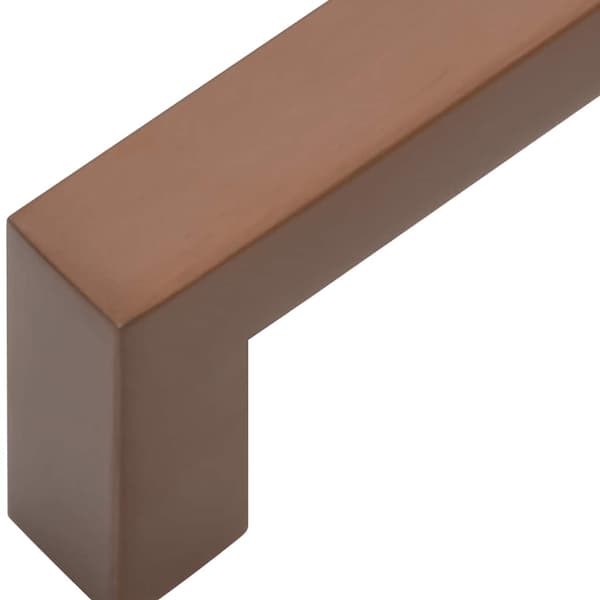 vidaXL skabsgreb, 5 stk., bronze, 192 mm, rustfrit stål