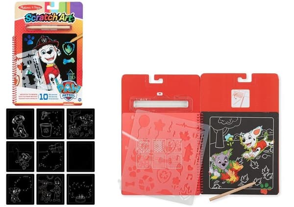Paw Patrol Scratch Off Stories Marshall