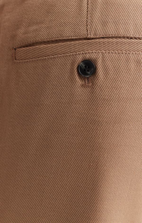 Chinos med smal passform och ull 34/32