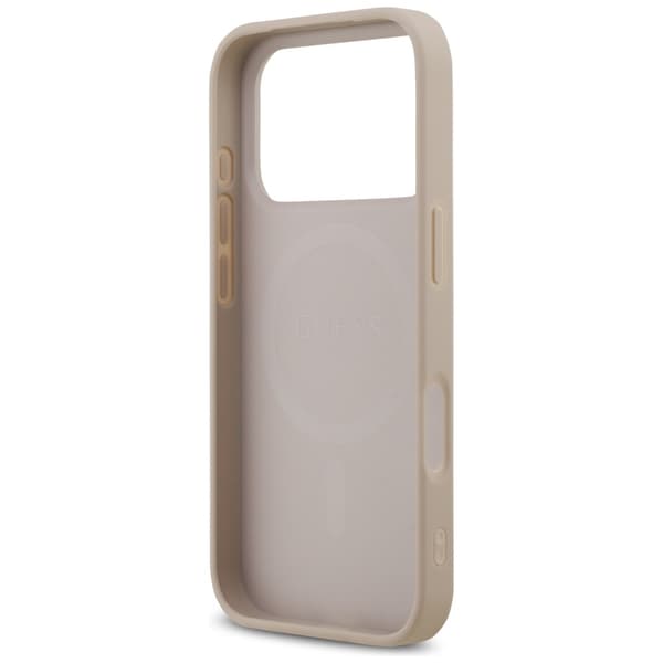 Guess 4G Printed Stripes MagSafe-etui til iPhone 17 Pro i lyserødt