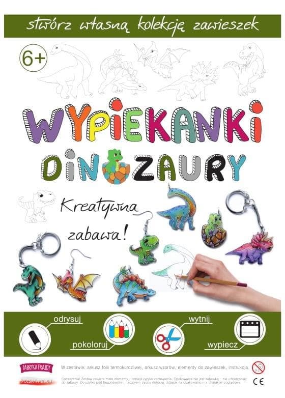 Bakade dinosaurier - kreativt kul!