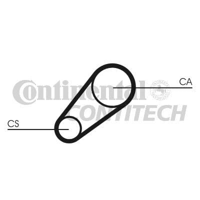 CONTITECH CT 648 kamrem