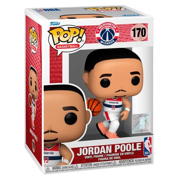 Funko POP Washington Wizard 170 Jordan Poole Samlarfigur