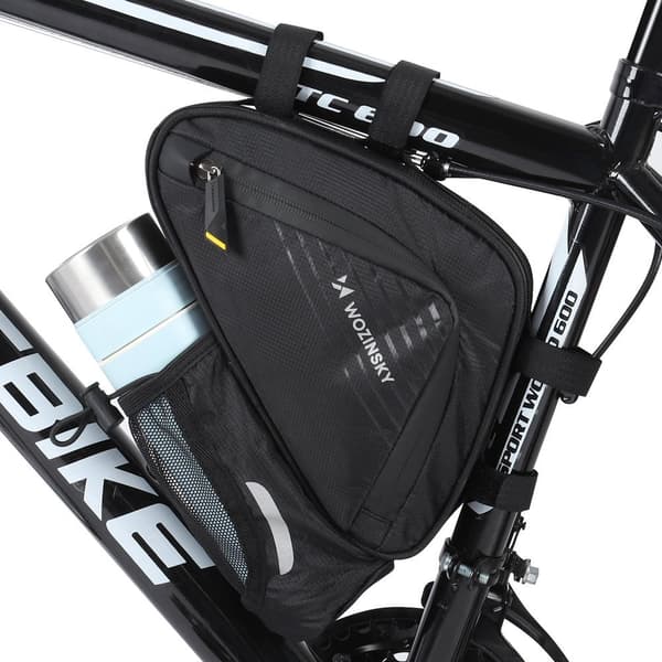 Cykeltaske under stel 1,5l sort