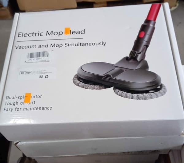Elektrisk moppehoved kompatibelt med Dyson V8-V