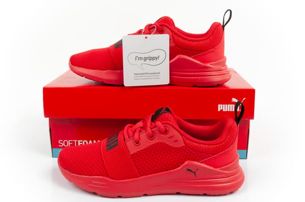 Puma Wired Run PS högrisk röd [374216 05] storlek 28