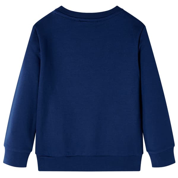 Børnesweatshirt, marineblå, 140