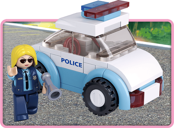 SLUBAN Polis 68-delars set M38-B0600B