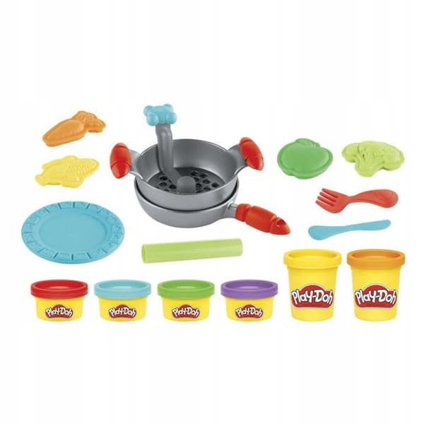 Play-Doh-pande med pasta