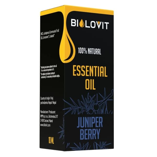 Bilovit enbär eterisk olja - 10 ml