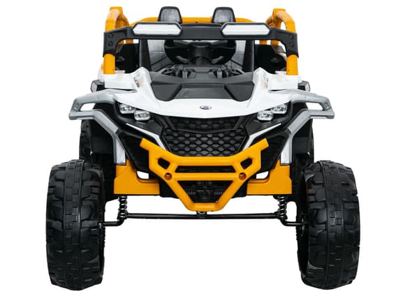 M3 Gult och vitt 4x4 batteridrivet fordon
