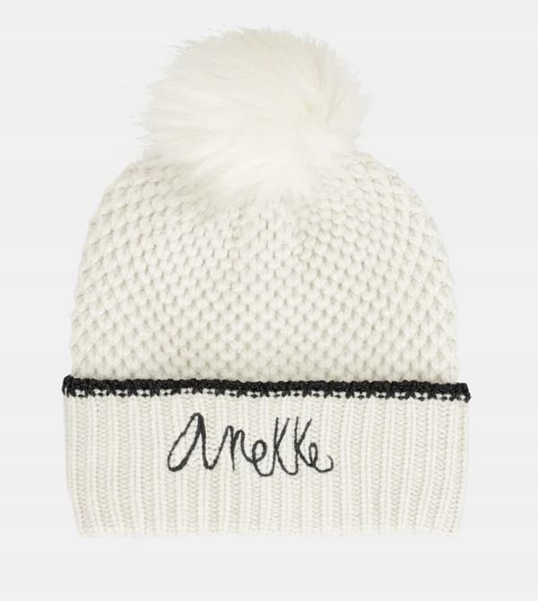 A474 Anekke Core Dreamverse Stickad Mössa med Pompom, Vinter