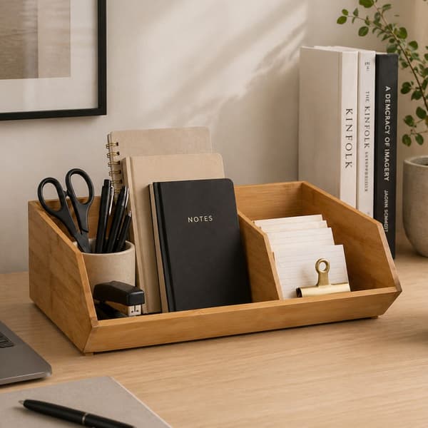 Stor bambusorganisator
