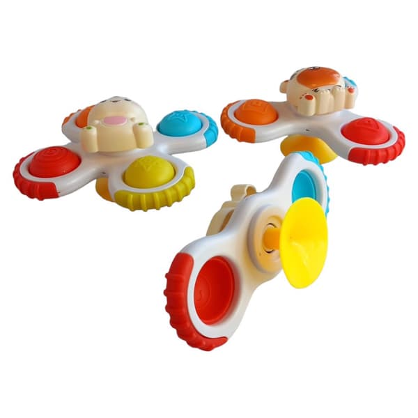 Fidget spinner med sugekopsensor til børn