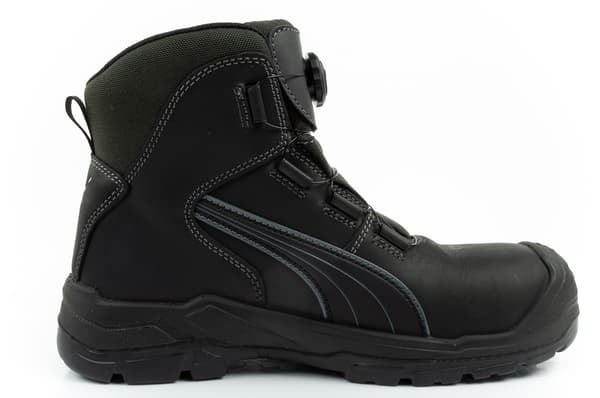 Puma Safety Cascades Disc Mid Sort-Grå [630211] størrelse 41