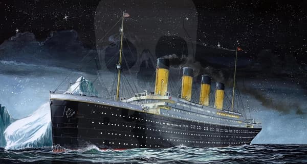 REV65804 Modelsæt 1/1200 Titanic