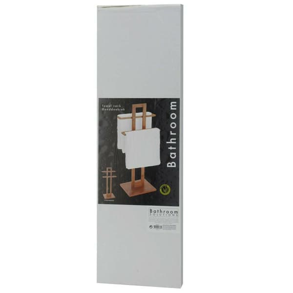 Handdukshängare i bambu 85 cm