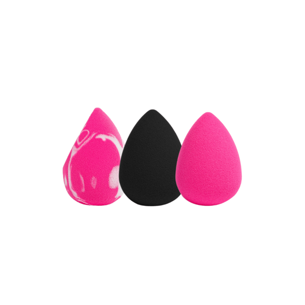 Makeup Blender Svampset med svampar MIX trio IBRA Makeup