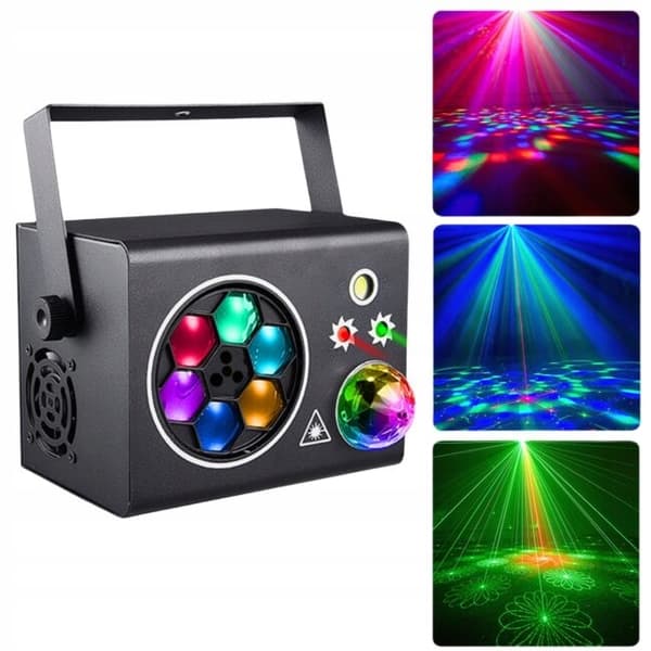 LIGHT4ME party BOX - En disco-effekt multi-effekt