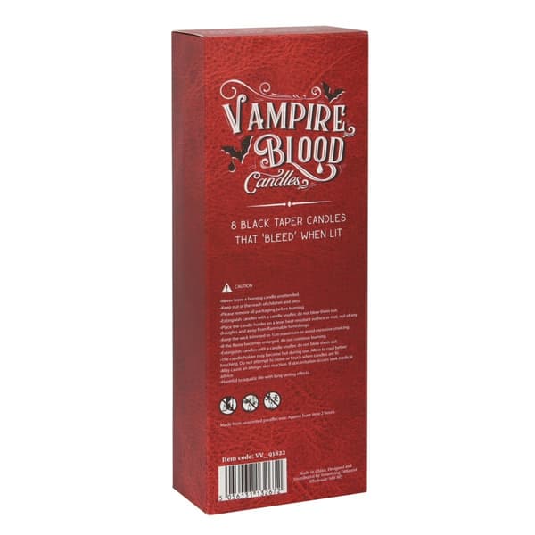 SDF134195 Ask med 8 vampyrblodsljus