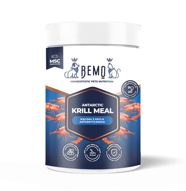 Bemo Antarctic Krill Meal - krillmel til hunde og katte 550 g