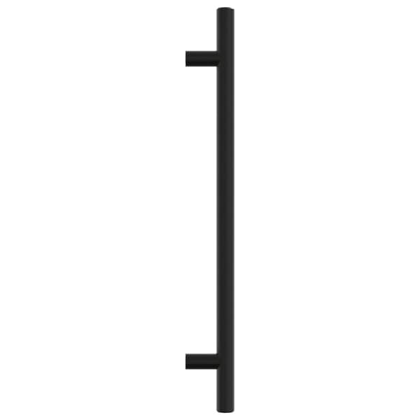 vidaXL skabsgreb 10 stk. sort 192 mm rustfrit stål