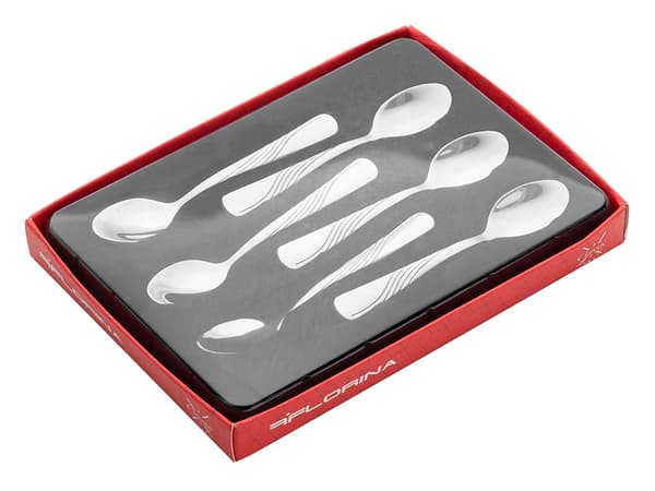 BESTICK KLASSISK KAFFESKED 6 ST FLOCK