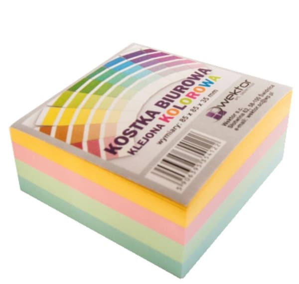 Limet kube farve 85x85mm 3,5cm