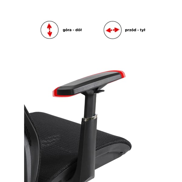 LITOS Sort Moderne Ergonomisk Drejelig Kontorstol