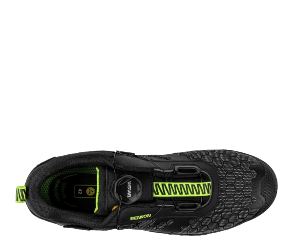 Bennon PREDATOR S3 ESD Lav arbejdssko, BOA 47 lukning