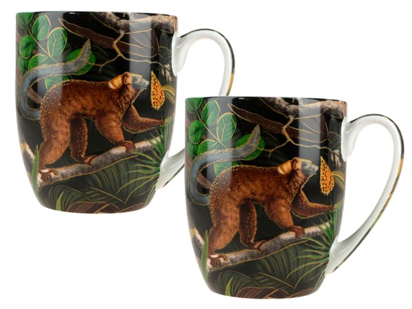 Set med 2 muggar - Exotisk stämning (CARMANI)