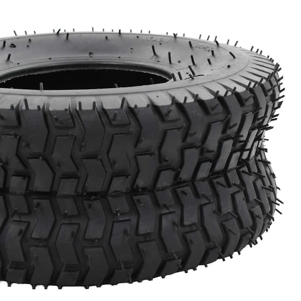 vidaXL Skottkärredäck, 2 st, 15x6.00-6 4PR, Gummi