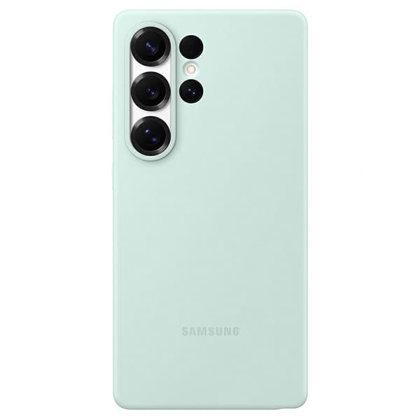 Samsung Silikone Etui til Galaxy S25 Ultra, Mintgrøn