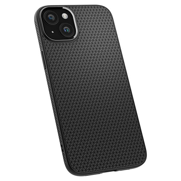 Spigen Liquid Air iPhone 15 6,1" sort/mat sort ACS06790
