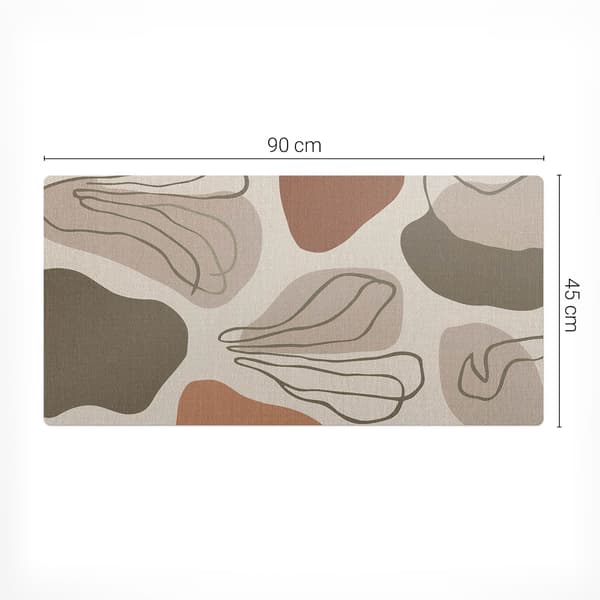 Designer Laptopskydd Abstrakta Linjer 90x45 cm