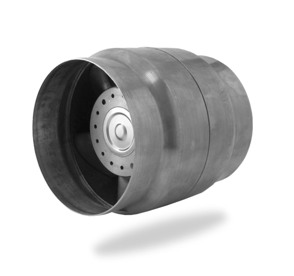 Pejseventilator VOK 135/100 Op til +150C