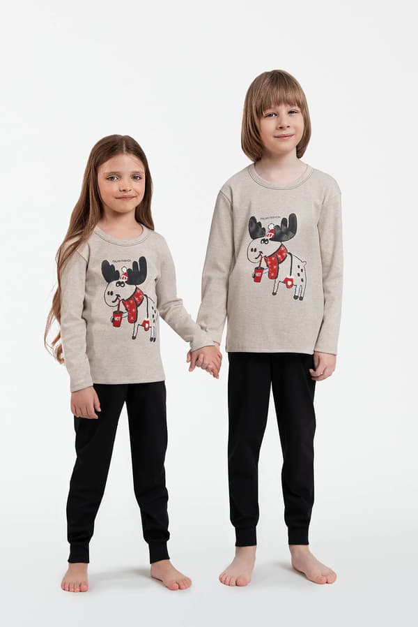 Zermat lasten pitkähihainen pyjama, pitkät housut 8 vuotta
