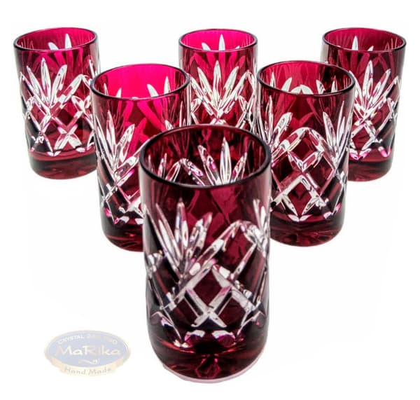 Ruby Crystal Vodka Glas 40 ml Ananas