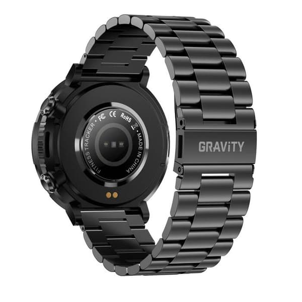 Miesten älykello GRAVITY GT21-1 - Bluetooth-puhelu, lisäkellonhihna (sg025a)