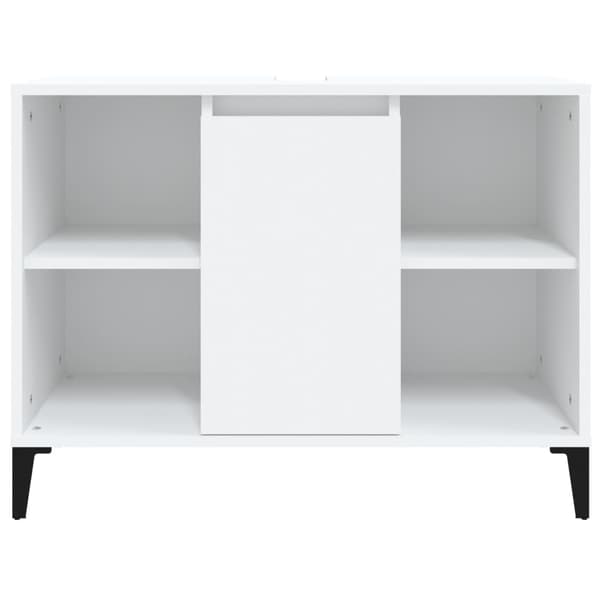 vidaXL håndvaskskab hvid 80x33x60 cm